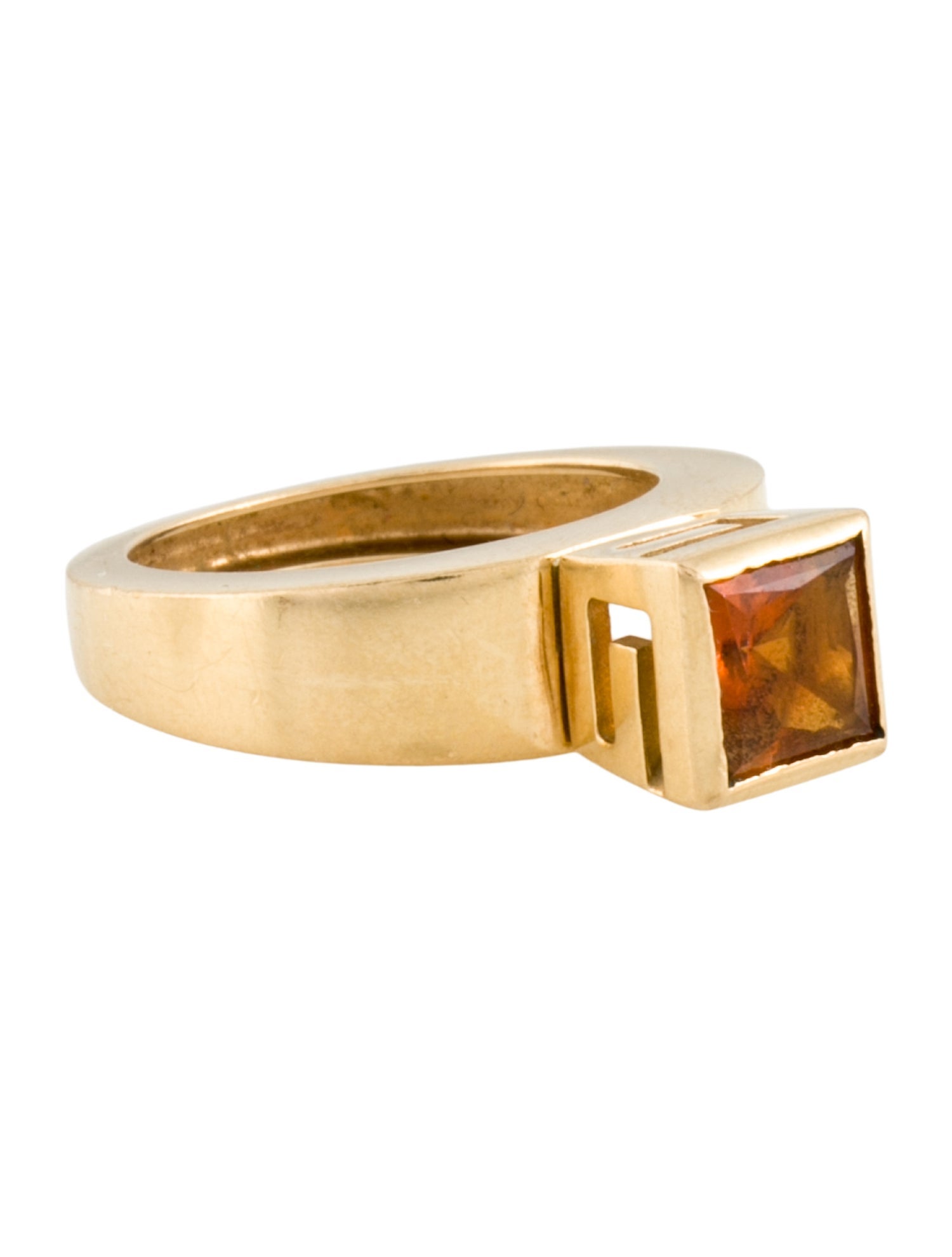 Gucci Interlocking G Wide Open Band - Sterling Silver Band