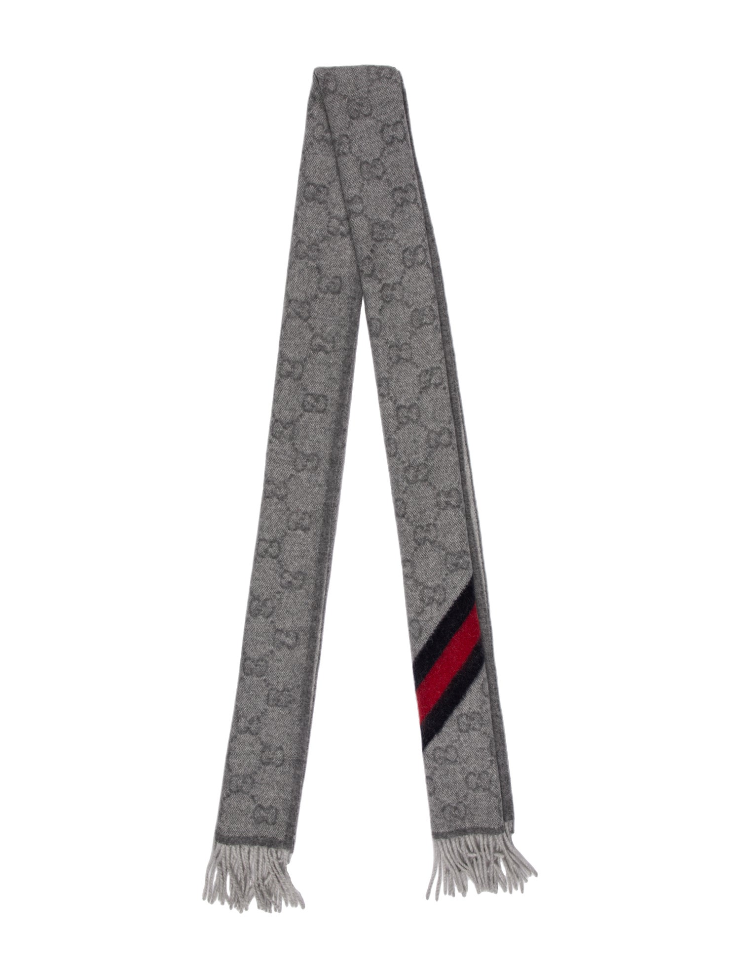 Gucci Wool Printed Shawl w/ Tags