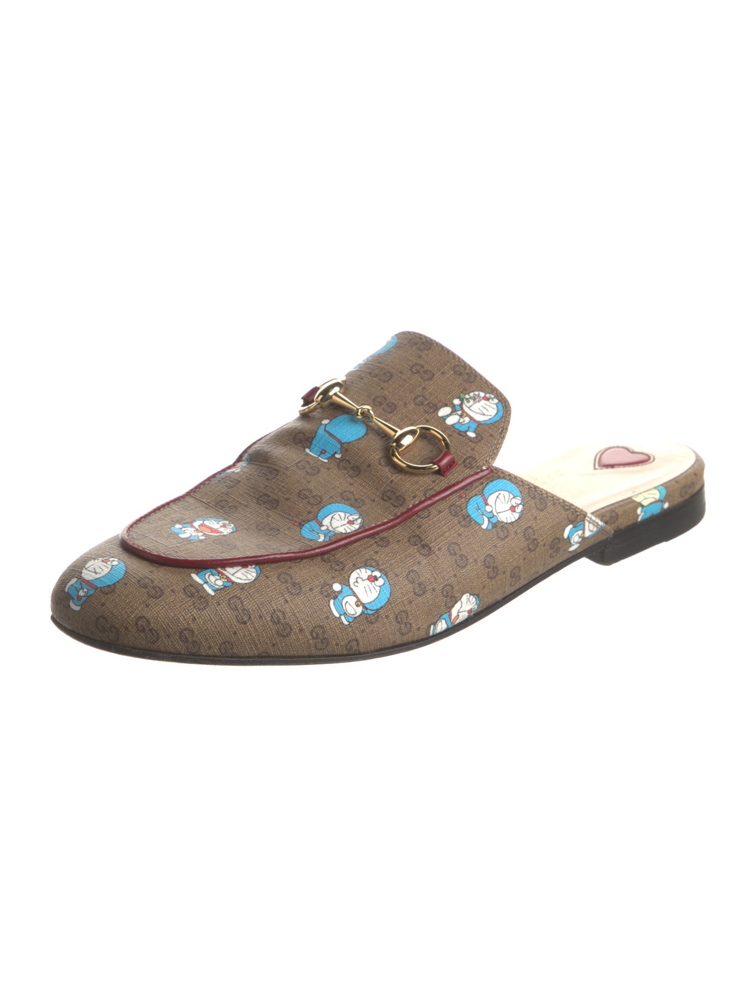 Gucci GG Supreme Mules