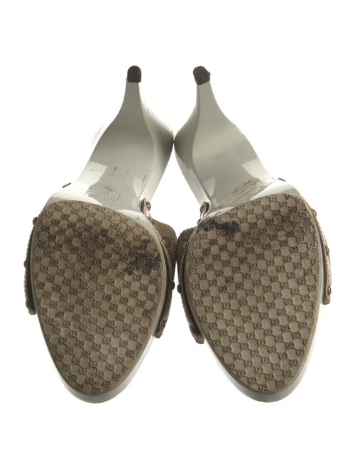 Gucci Interlocking CC Logo Canvas Slides