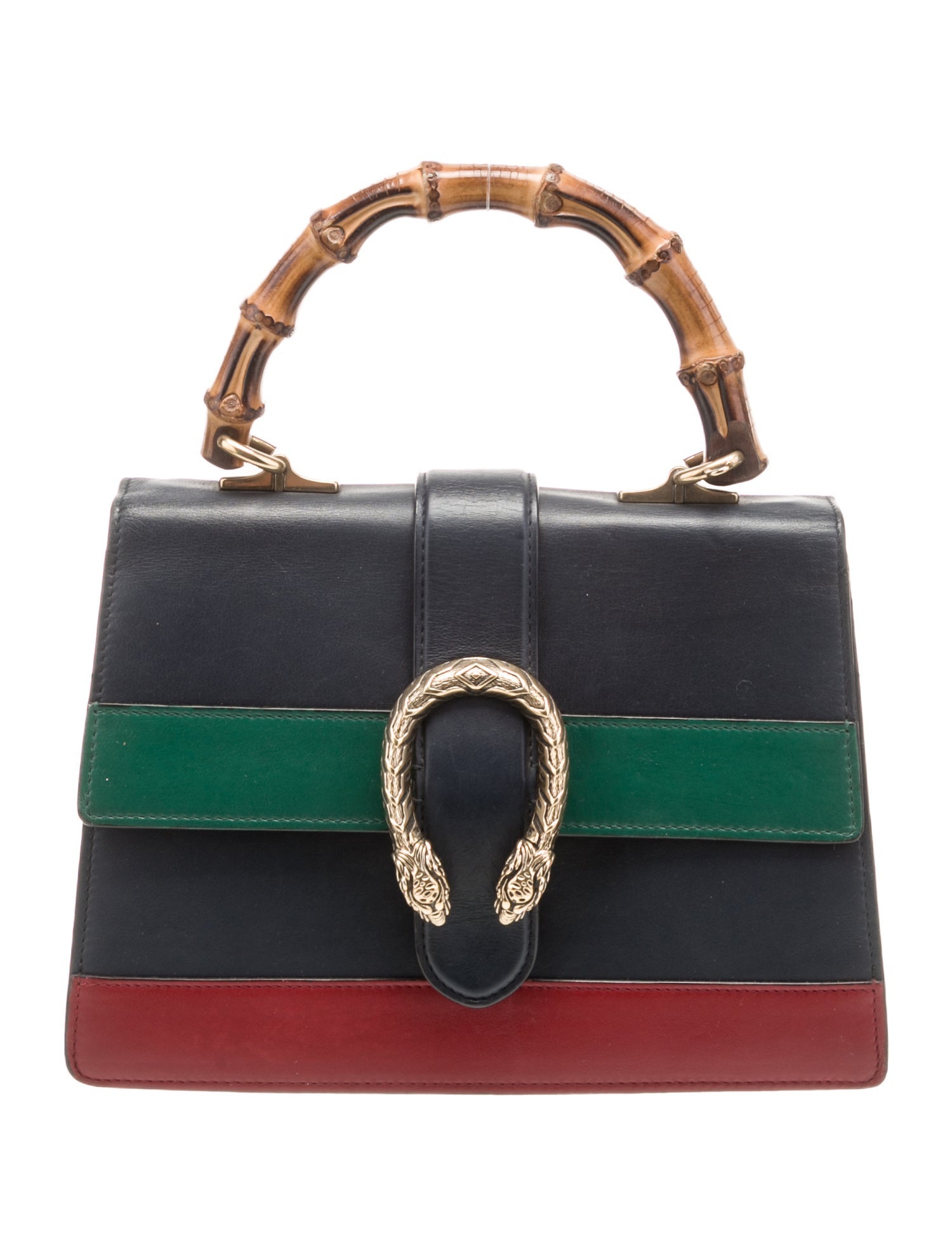 Bamboo handle flap bag／ブラックデニム Bamboo handle flap bag／ブラックデニム Bamboo handle flap