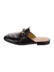 Gucci Horsebit Accent Leather Mules