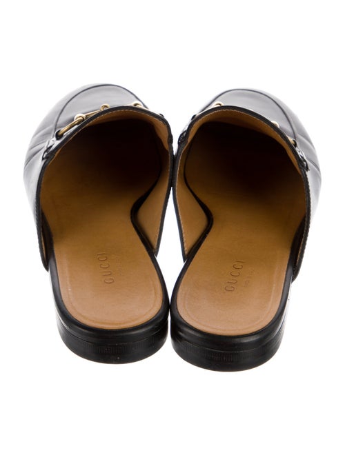 Gucci Horsebit Accent Leather Mules