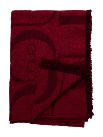 Gucci GG Wool-Blend Throw Blanket