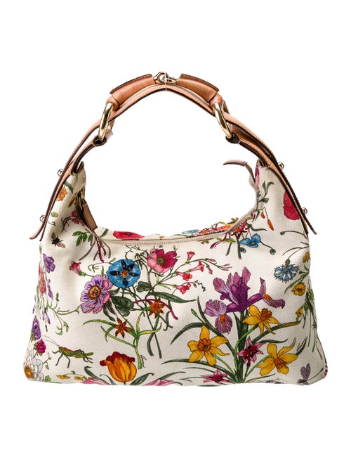 Gucci Flora Horsebit Medium