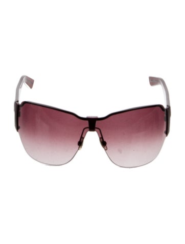 Gucci Sunglasses Interlocking G Logo Shield