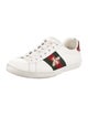 Gucci Web Accent Leather Sneakers