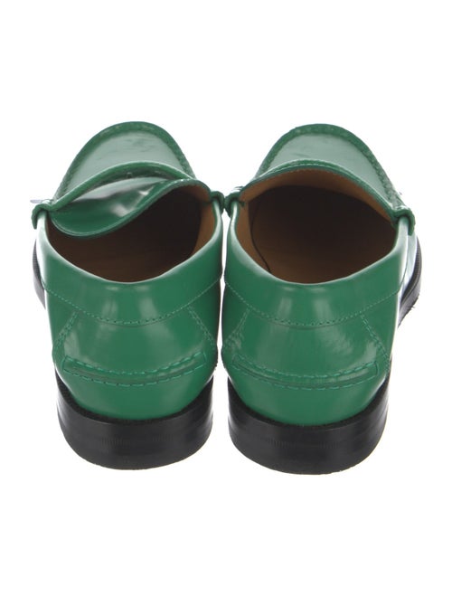 Gucci Interlocking G Logo Leather Loafers