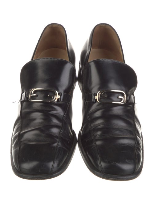 Gucci Horsebit Accent Leather Loafers