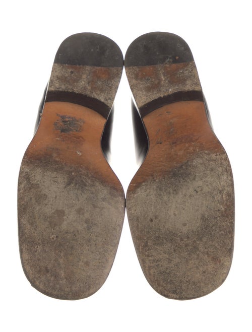 Gucci Horsebit Accent Leather Loafers