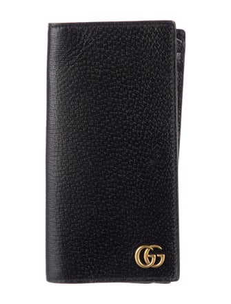 Gucci Gg Marmont Bi Fold Double G Logo Bifold Wallet