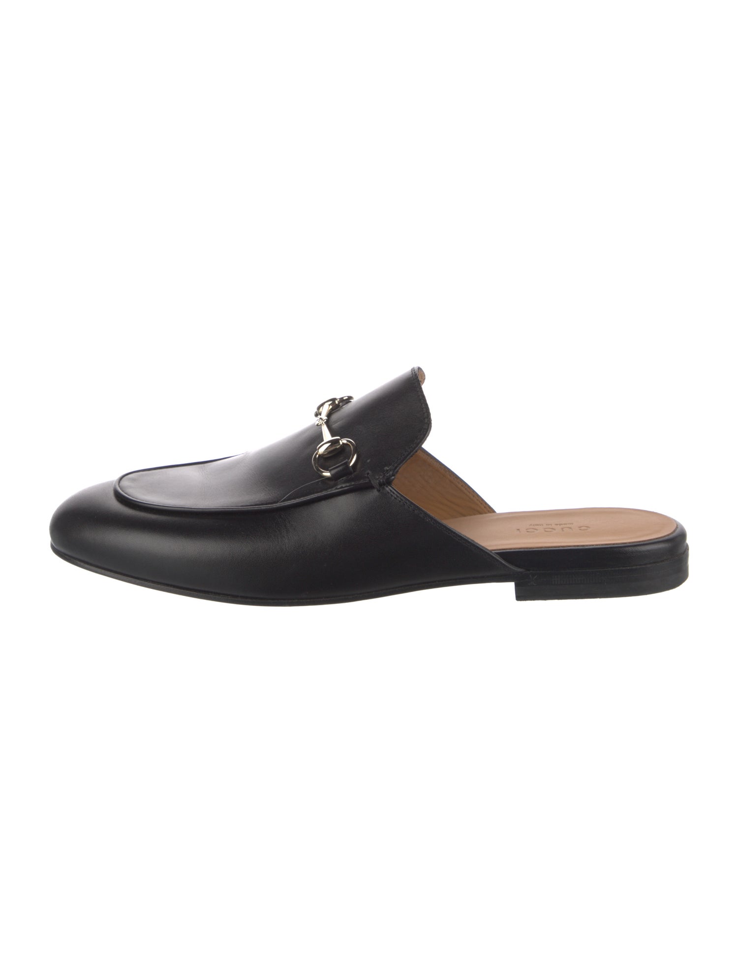 Gucci 1955 Horsebit Accent Leather Mules