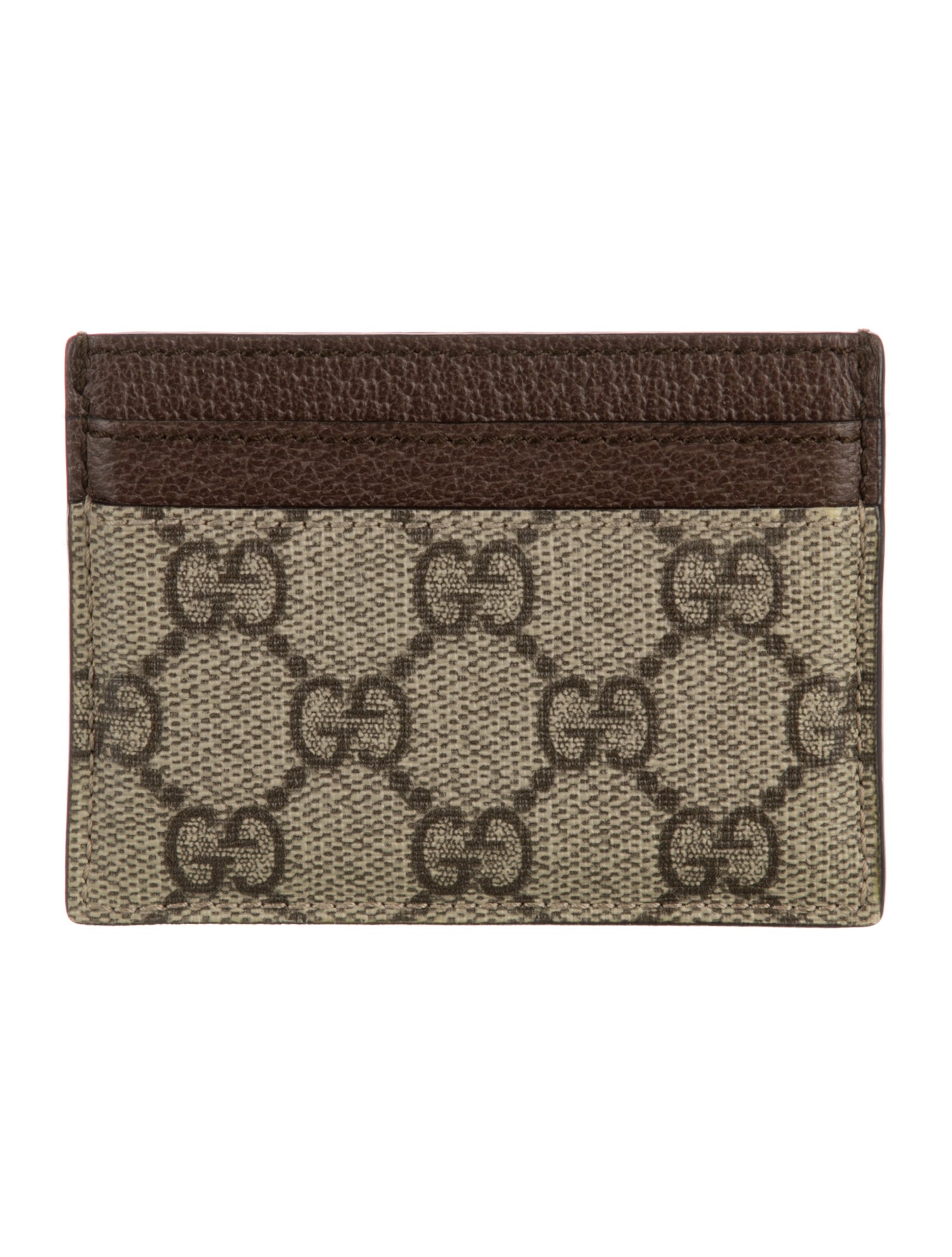 Gucci Ophidia Web Accent Card Holder