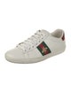 Gucci Web Accent Leather Sneakers