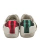 Gucci Web Accent Leather Sneakers