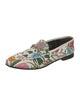 Gucci Flora Print Canvas Loafers