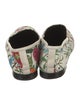 Gucci Flora Print Canvas Loafers