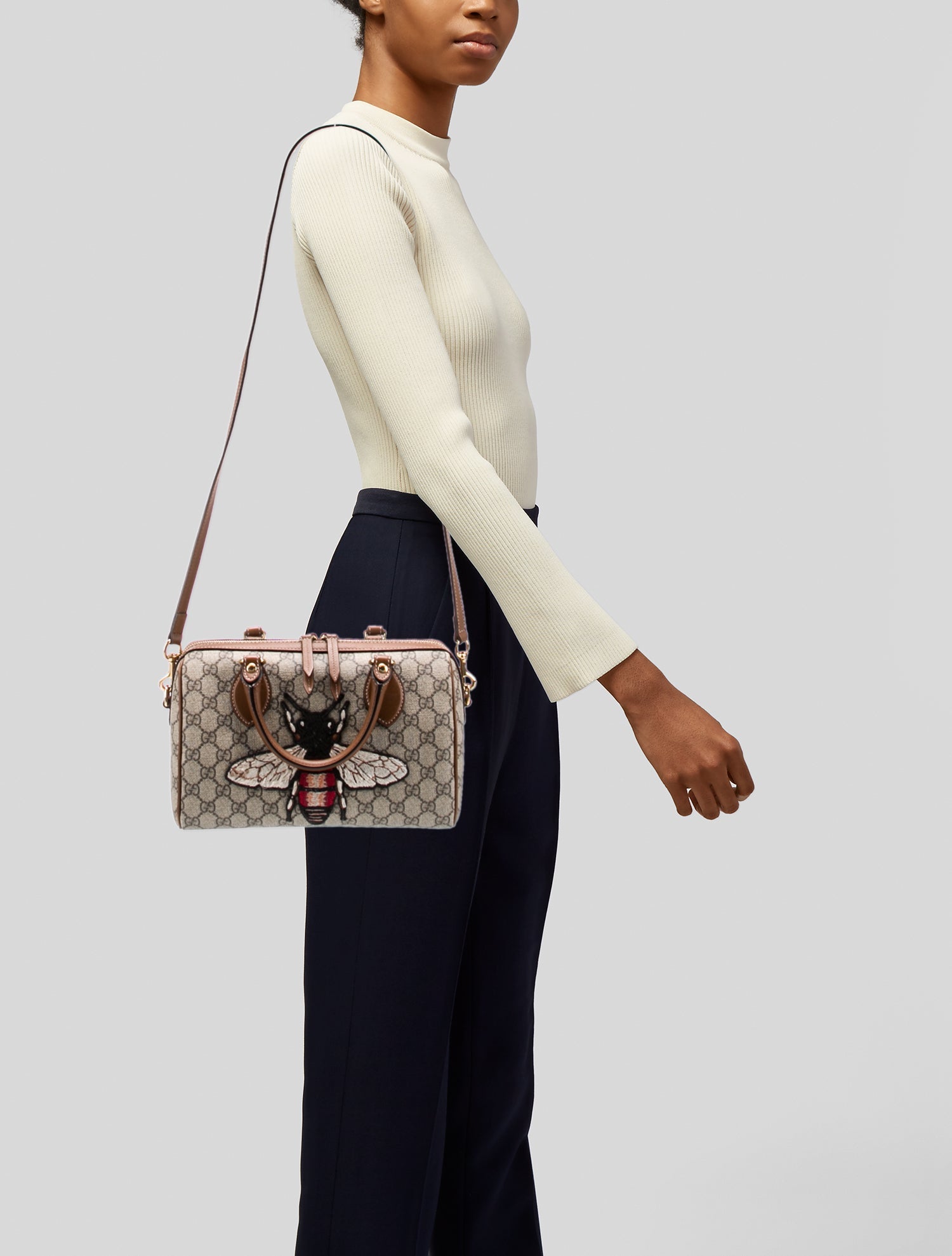 Gucci GG Supreme Boston Small