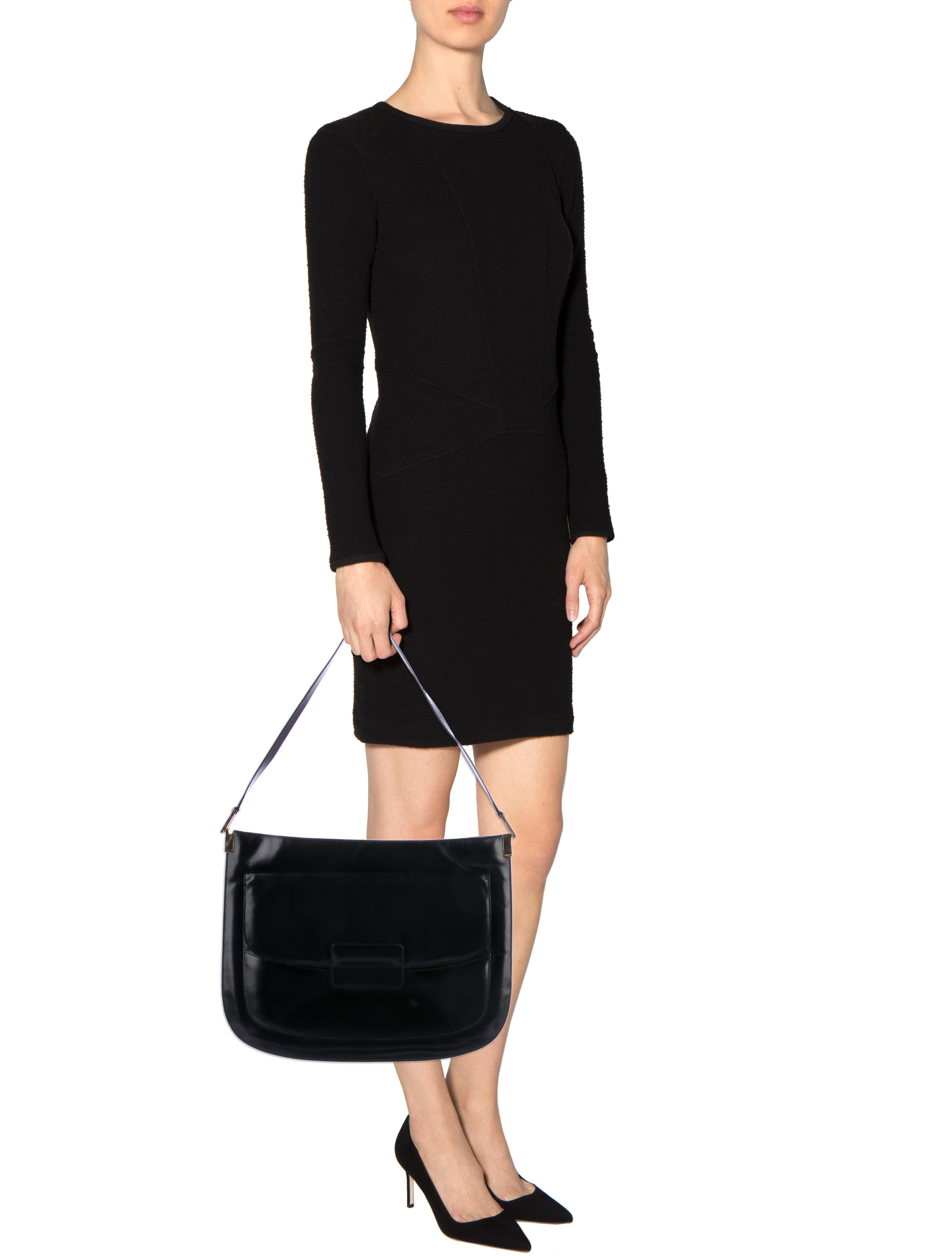 Gucci Vintage Leather Shoulder Bag