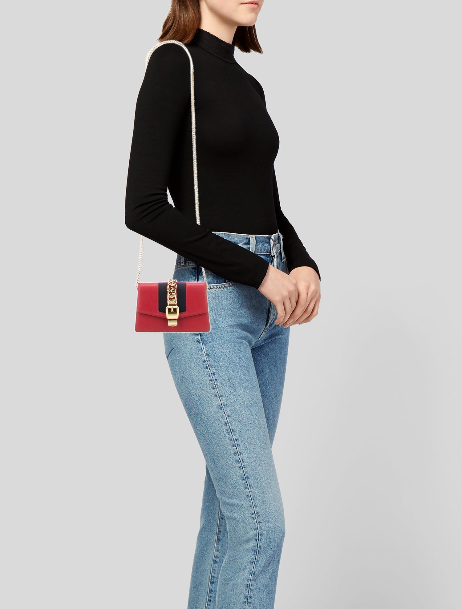 Gucci Sylvie Web Shoulder Bag