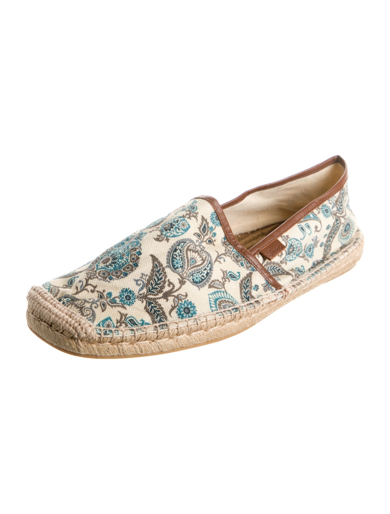 Gucci Canvas Floral Print Espadrilles