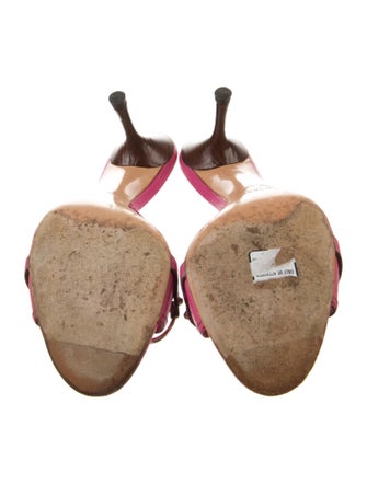 Gucci Horsebit Accent Leather Slides