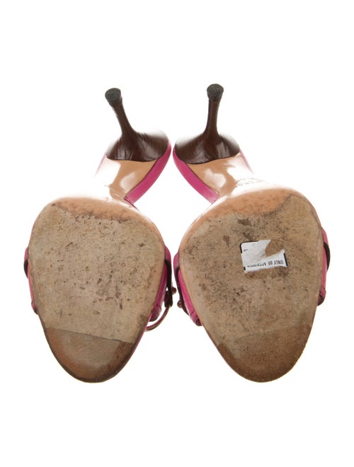 Gucci Horsebit Accent Leather Slides