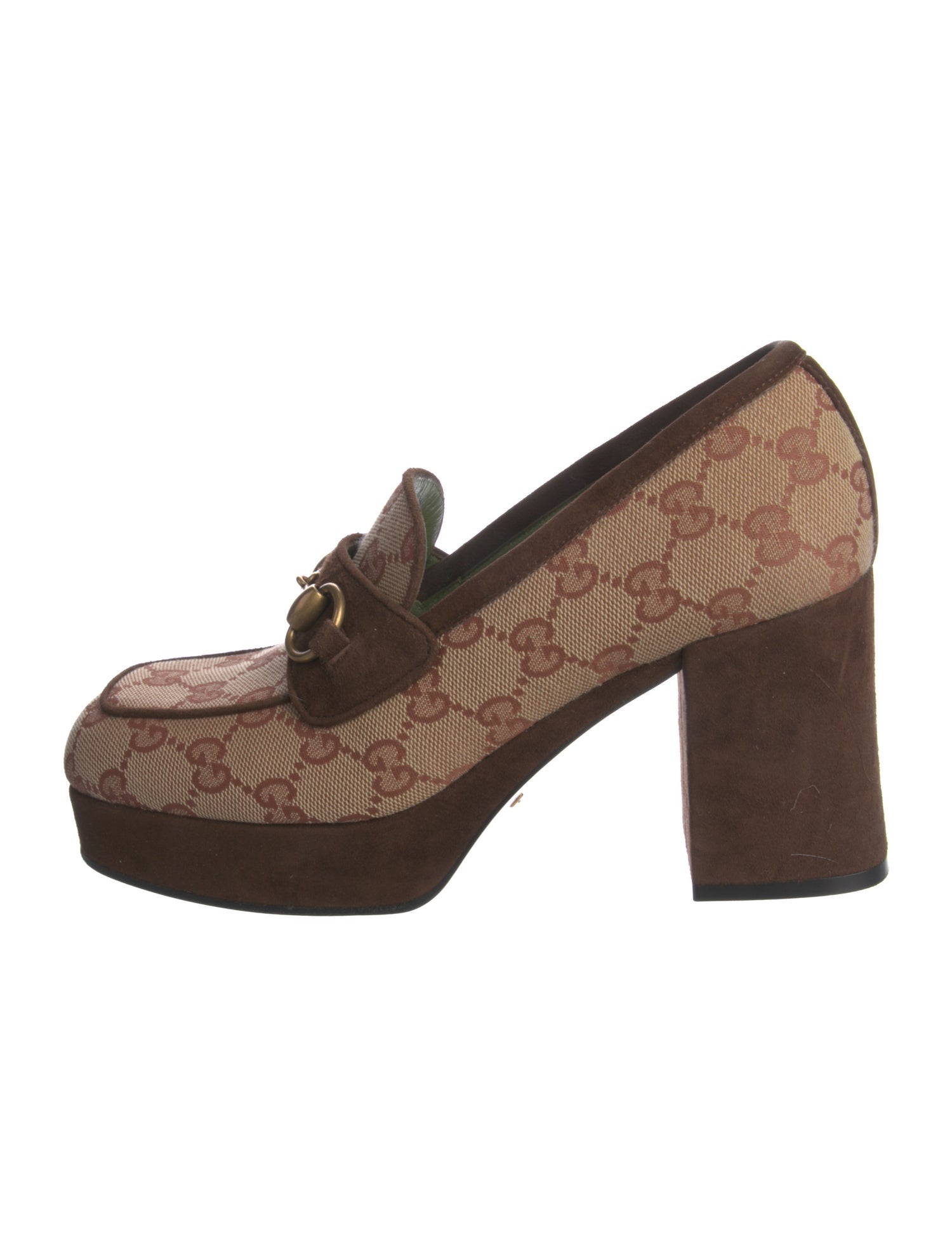 Gucci GG Canvas Canvas Pumps