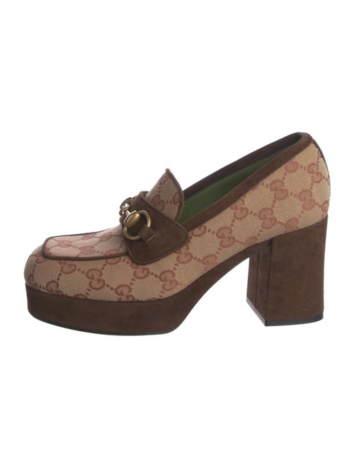 Gucci GG Canvas Canvas Pumps