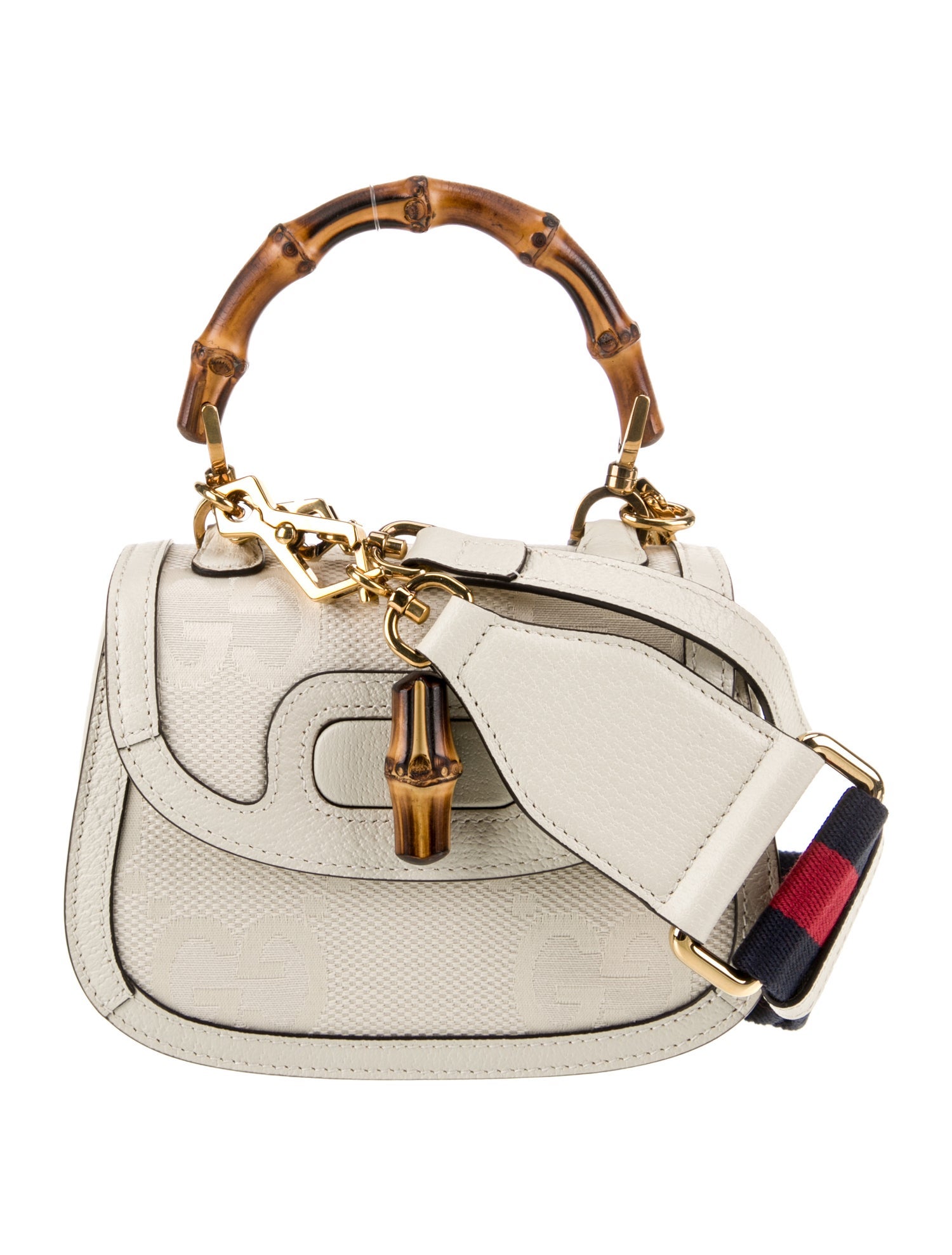 Gucci GG Canvas Top Handle Bag Mini w/ Tags