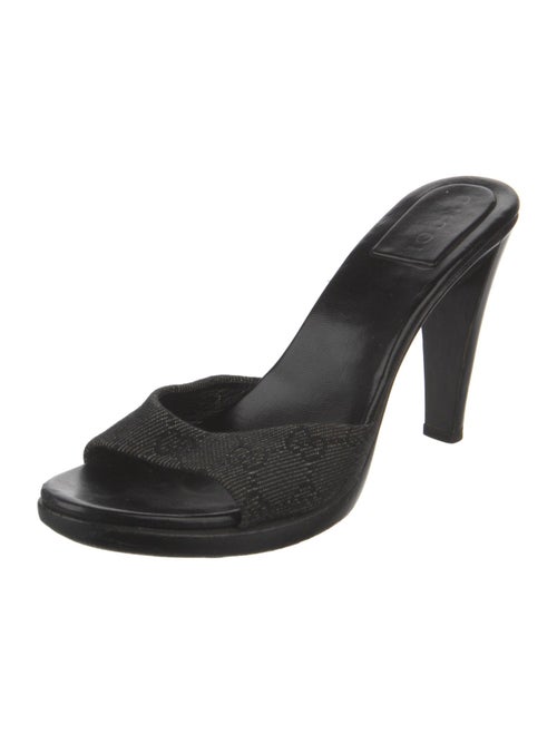 Gucci GG Canvas Slides