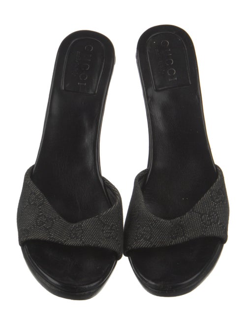 Gucci GG Canvas Slides