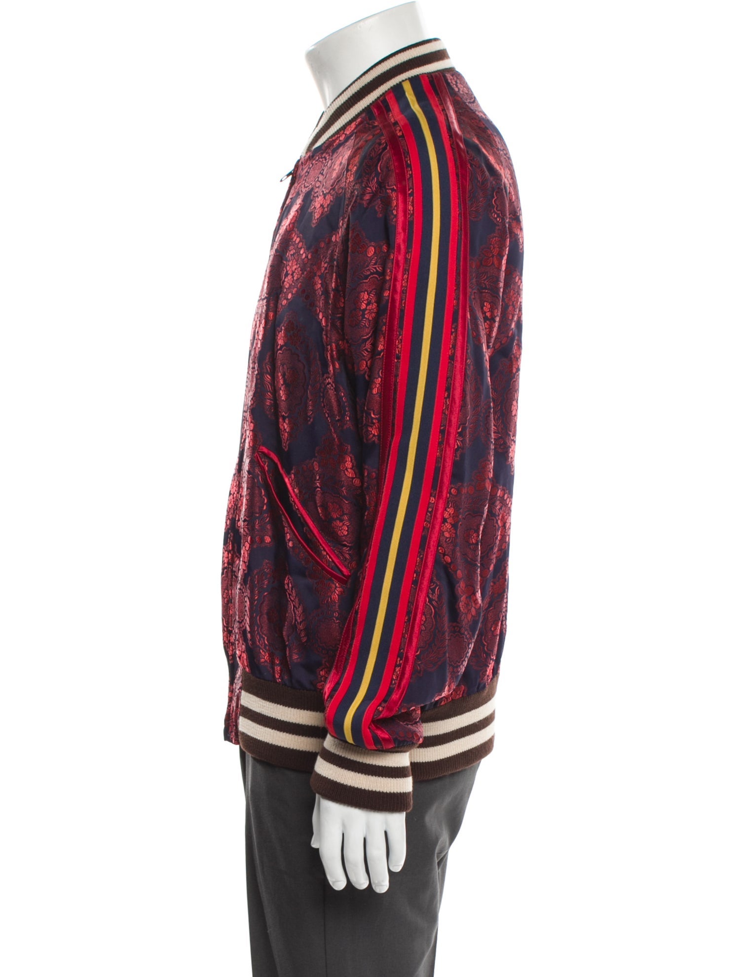 Gucci 2018 Printed Bomber Jacket w/ Tags