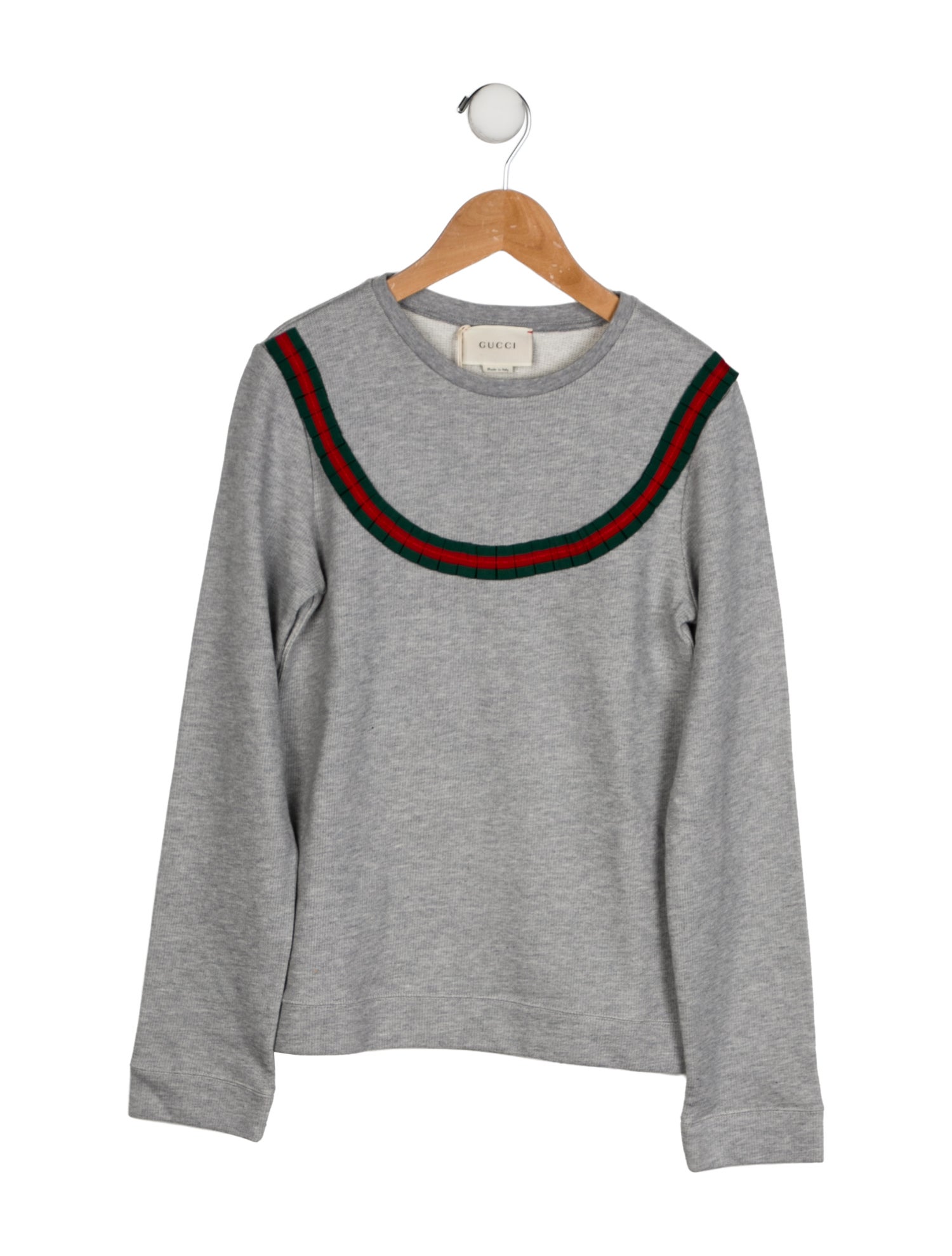 Gucci Girls' Web Sweatshirt w/ Tags