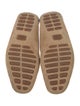 Gucci Bamboo Accent Suede Moccasins