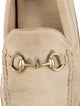 Gucci Horsebit Accent Suede Loafers