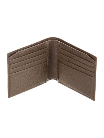 Gucci Bi-Fold GG Supreme Bifold Wallet
