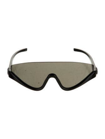 Gucci Interlocking G Logo Shield Sunglasses