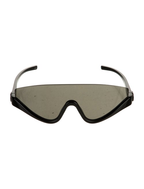 Gucci Interlocking G Logo Shield Sunglasses