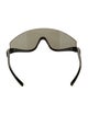 Gucci Interlocking G Logo Shield Sunglasses