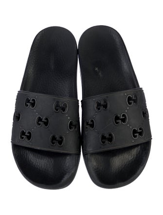Gucci GG Logo Rubber Slides