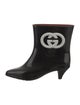 Gucci Interlocking G Logo Rubber Rain Boots
