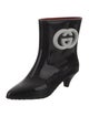 Gucci Interlocking G Logo Rubber Rain Boots