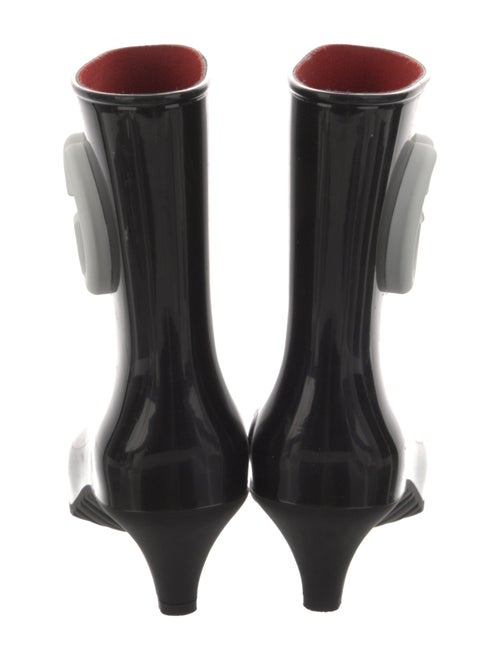 Gucci Interlocking G Logo Rubber Rain Boots