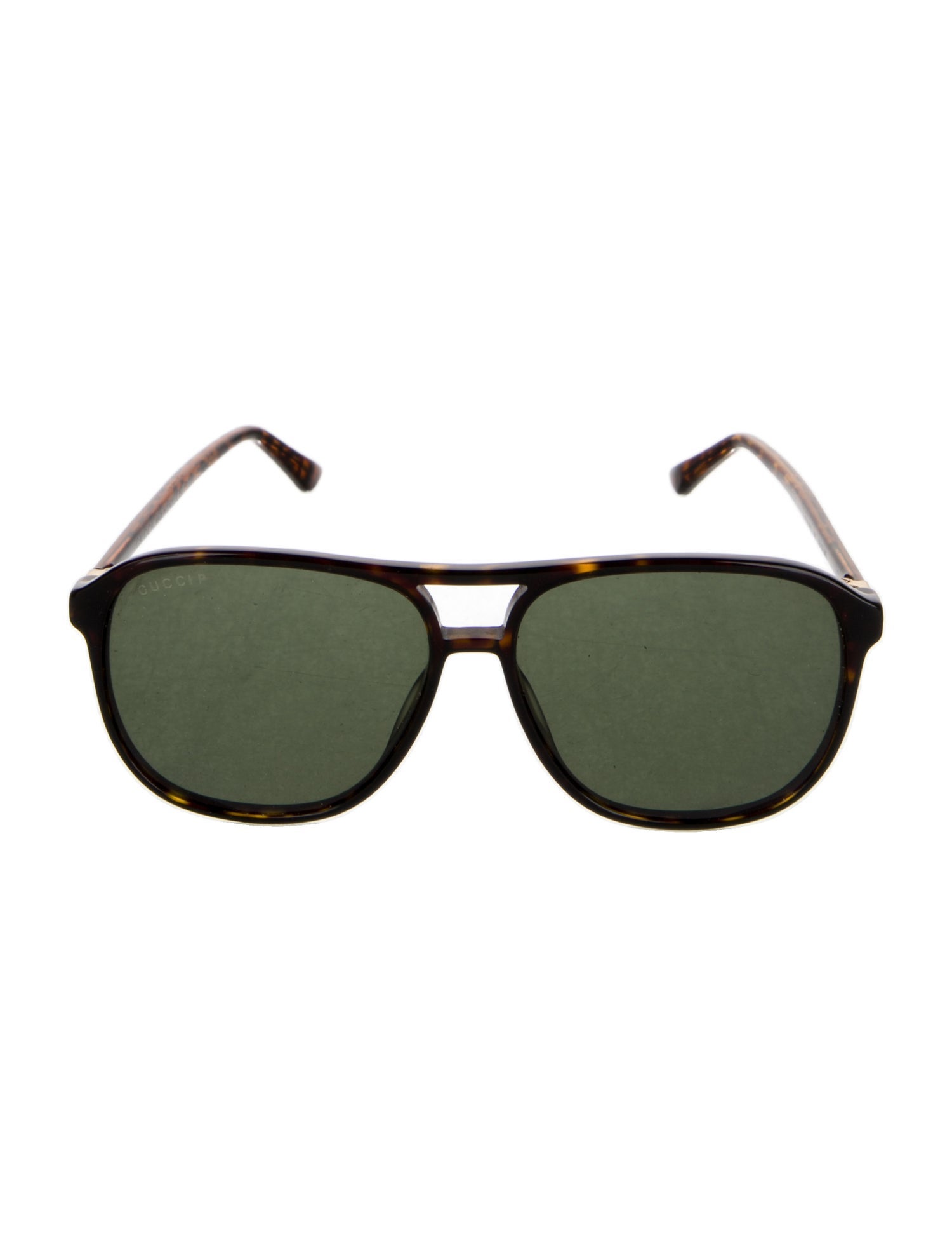 Gucci Web Accent Square Sunglasses