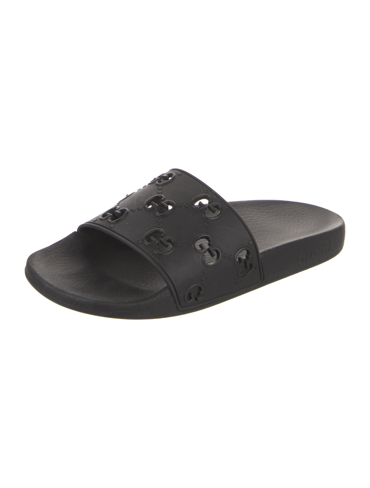Gucci GG Signature Rubber Slides