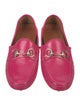 Gucci Horsebit Accent Patent Leather Loafers