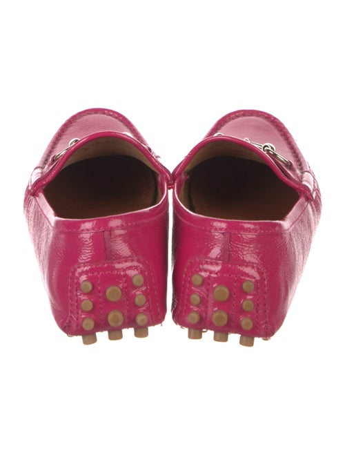 Gucci Horsebit Accent Patent Leather Loafers