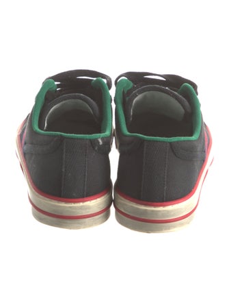 Gucci Web Accent Canvas Sneakers
