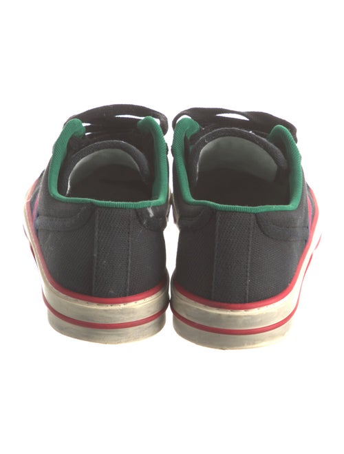 Gucci Web Accent Canvas Sneakers